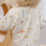 Pehr-Dropped Shoulder Long Sleeve Toddler Top-Explore the World-3