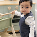 Pehr-French Terry Overalls-Ink Blue-5