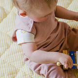 Pehr-French Terry Overalls-Soft Peony-3