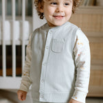 French Terry Patch Pocket Vest Top Pehr Canada