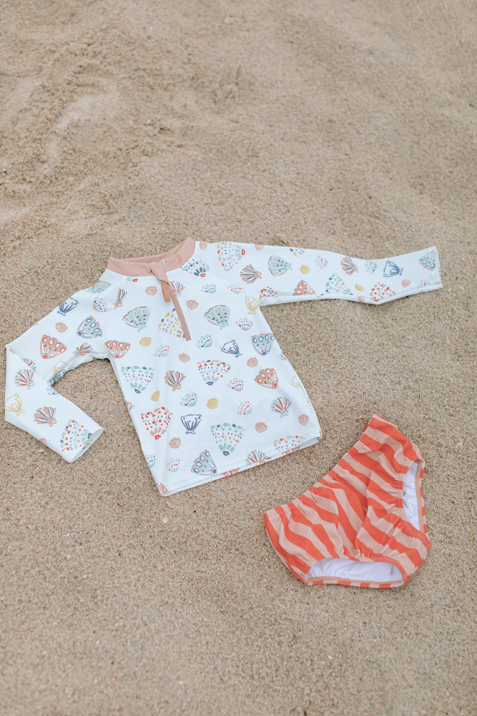 Toddler Swim Rash Guard & Bottom Swimwear Pehr Canada