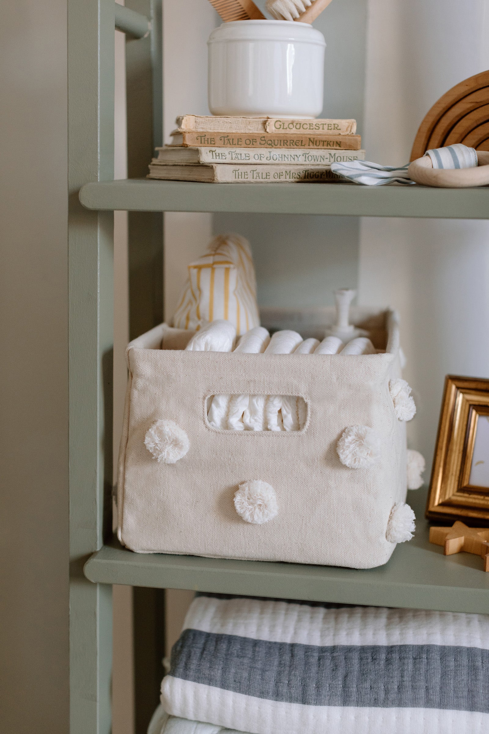 Pehr-Pom Pom Hideaway Caddy Organizer-Natural-4