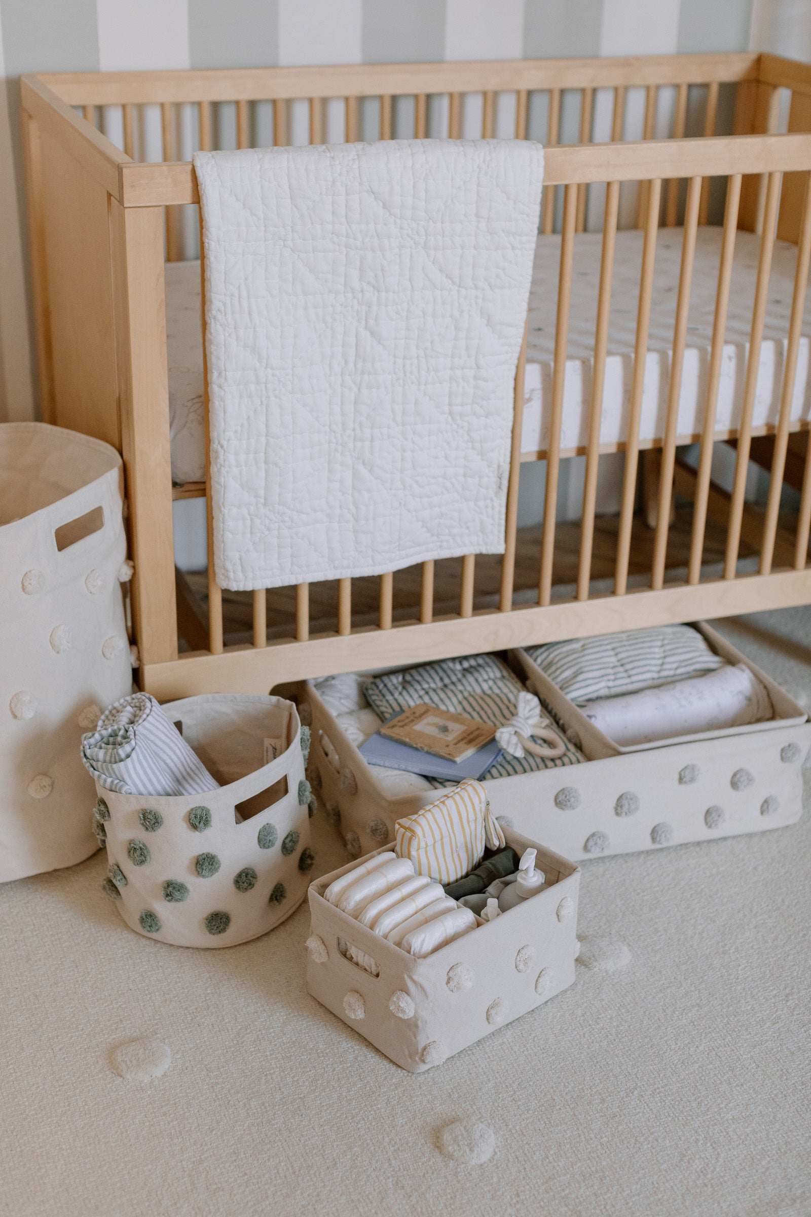 Pehr-Pom Pom Hideaway Caddy Organizer-Natural-5