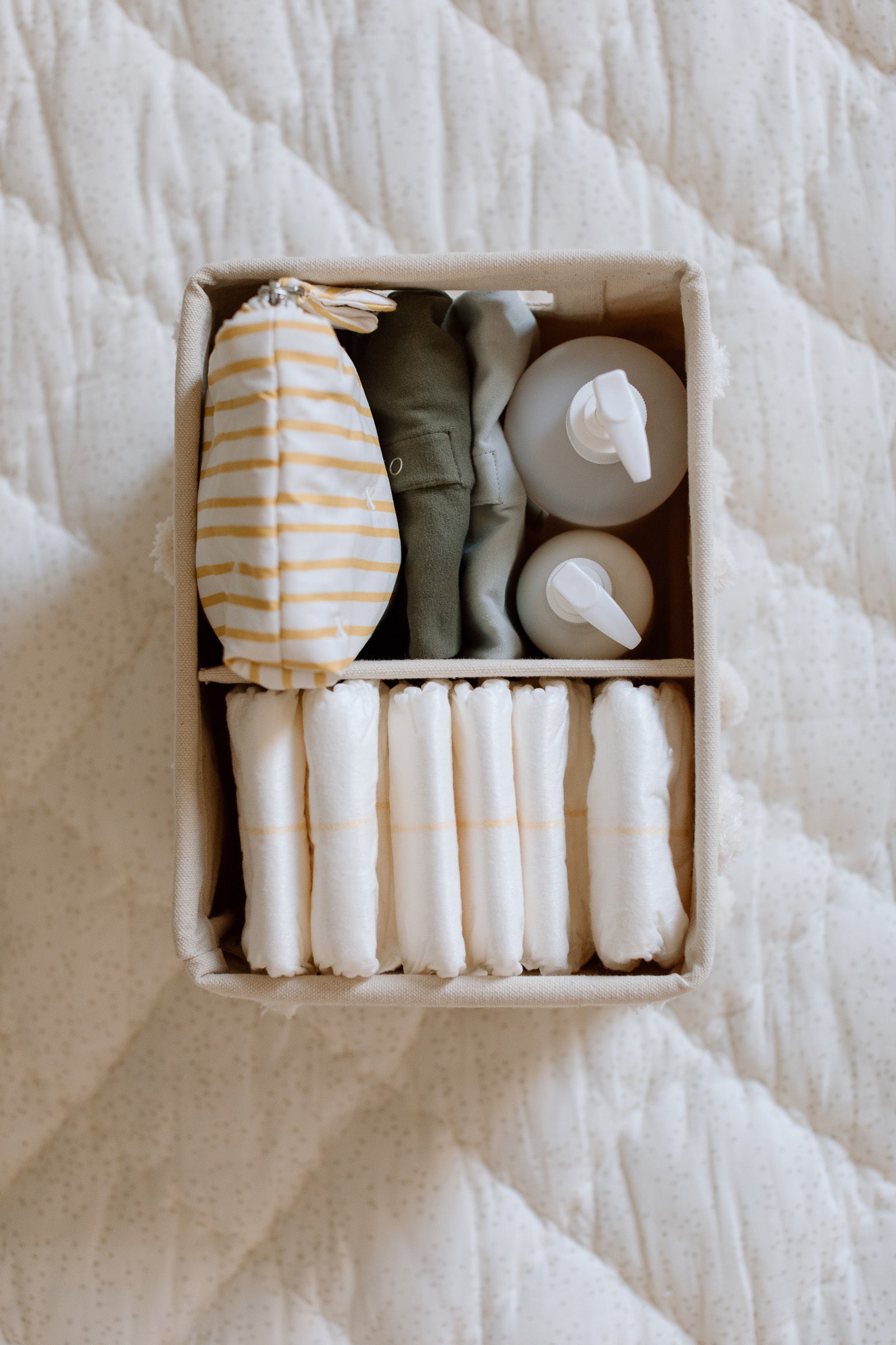 Pehr-Pom Pom Hideaway Caddy Organizer-Blush-3