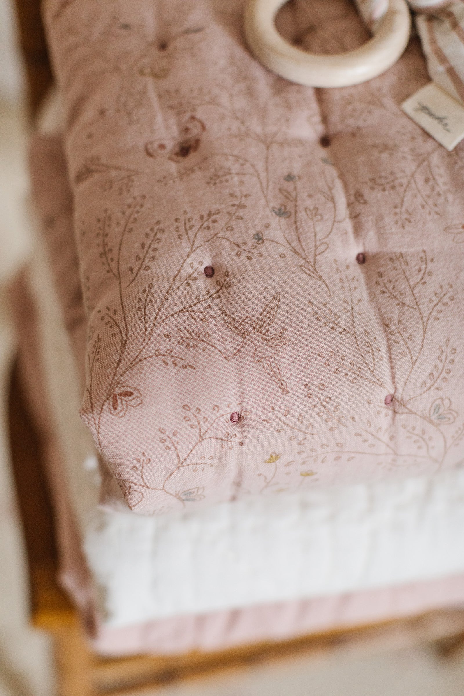 Quilted Chambray Blanket Quilts & Blankets Pehr Canada