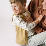 Pehr-French Terry Patch Pocket Vest-Dijon-3