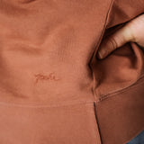 Pehr-Women's French Terry Sweatshirt-Clay-6