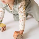 Pehr-French Terry Overalls-Soft Sea-2