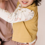 Pehr-French Terry Patch Pocket Vest-Dijon-4