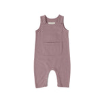 Pehr-French Terry Overalls-Plum-1