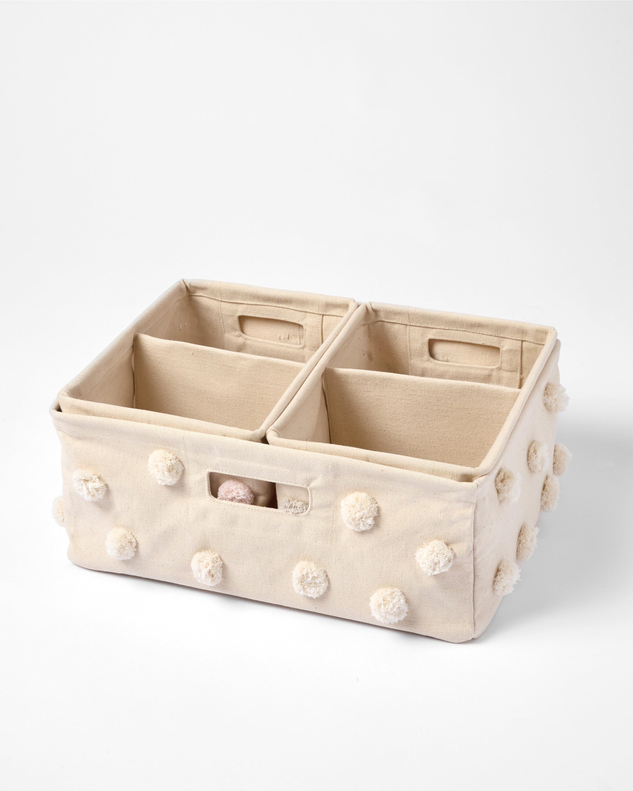 Pehr-Pom Pom Hideaway Caddy Organizer-Blush-5