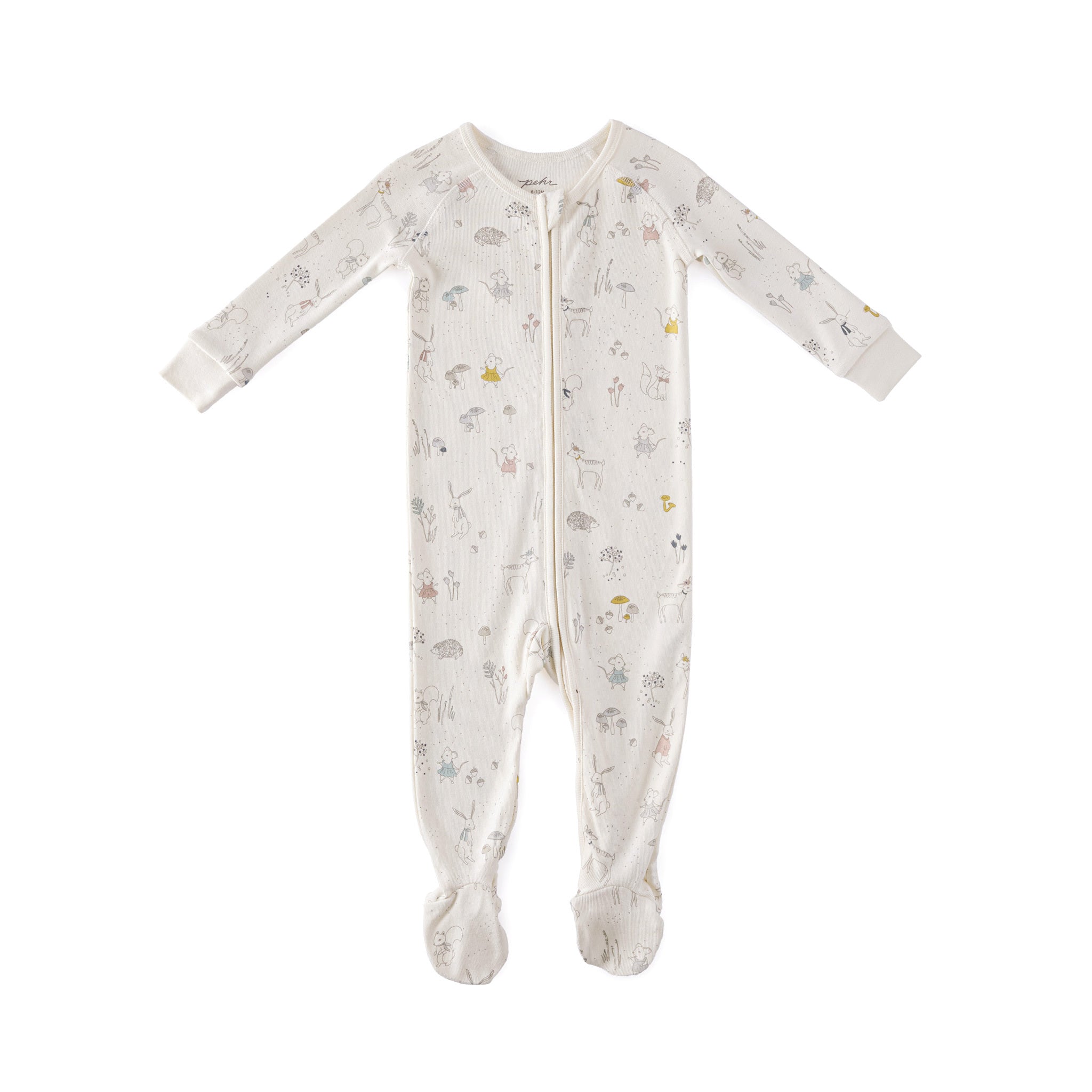 Pehr-Ribbed Baby Sleeper-Magical Forest-1