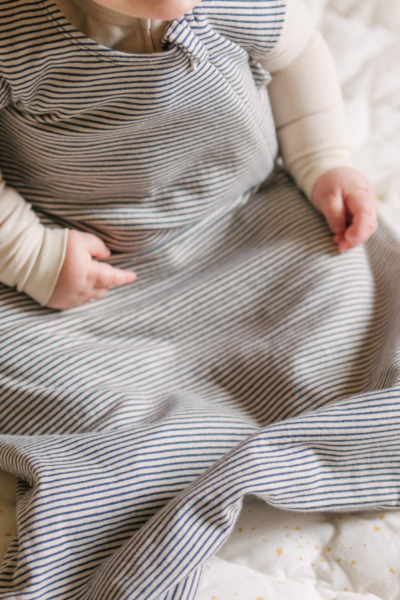 Pehr - Sailor Stripe Front Zipper 1.0 TOG Sleep Bag - Ink- 9-18 mos-2