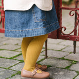 Pehr-Ribbed Tights-2-Pack-Ochre-Grip-2