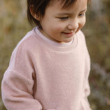 Pehr-Teddy Fleece Set-Rose Pink-2