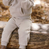 Pehr-Teddy Fleece Set-Stone-2