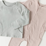 Pehr-Essentials Romper-Pale Pink-5