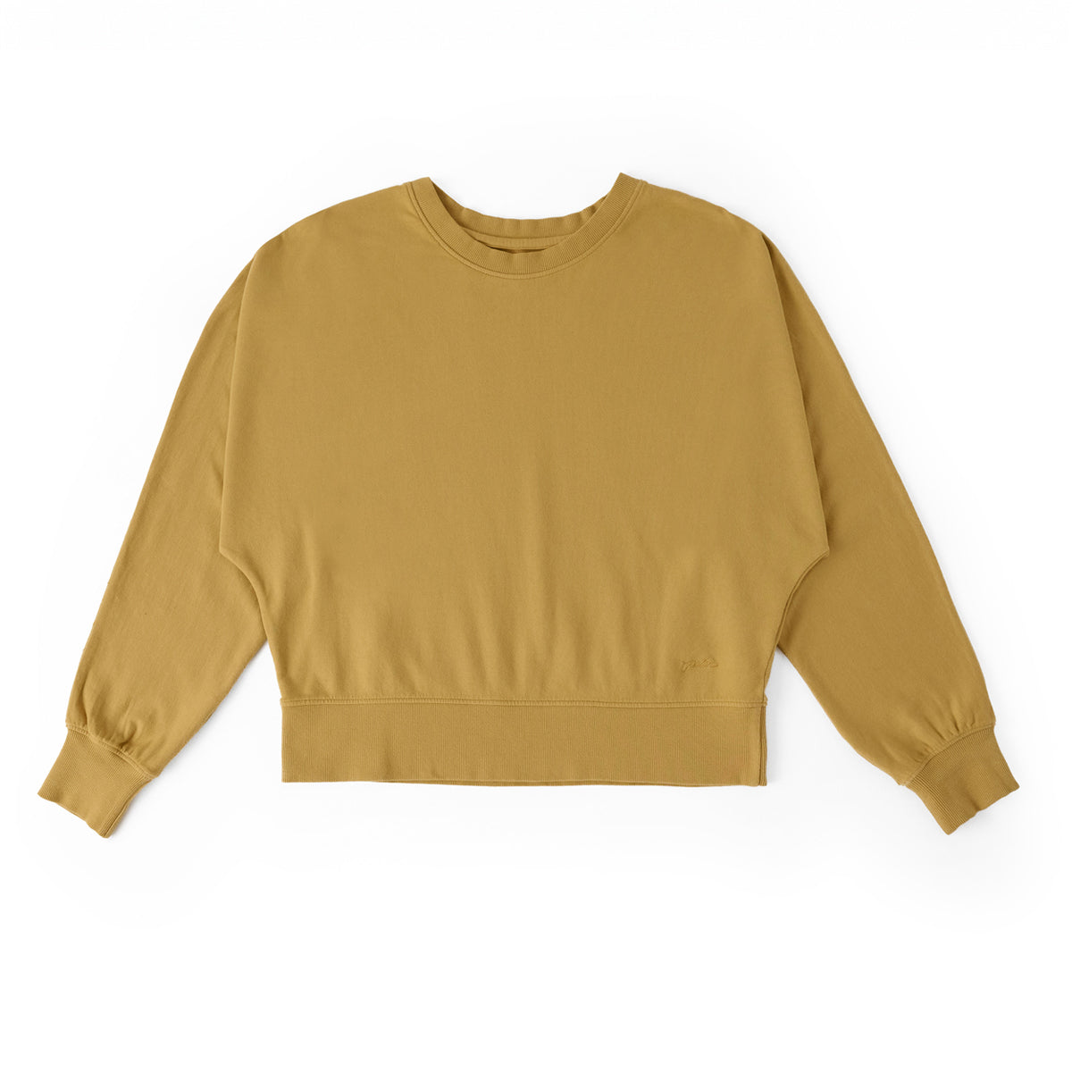 Pehr-Women's French Terry Sweatshirt-Dijon-4