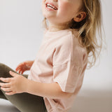 Pehr-Garment Dye T-shirt-Soft Peony-Toddler-2