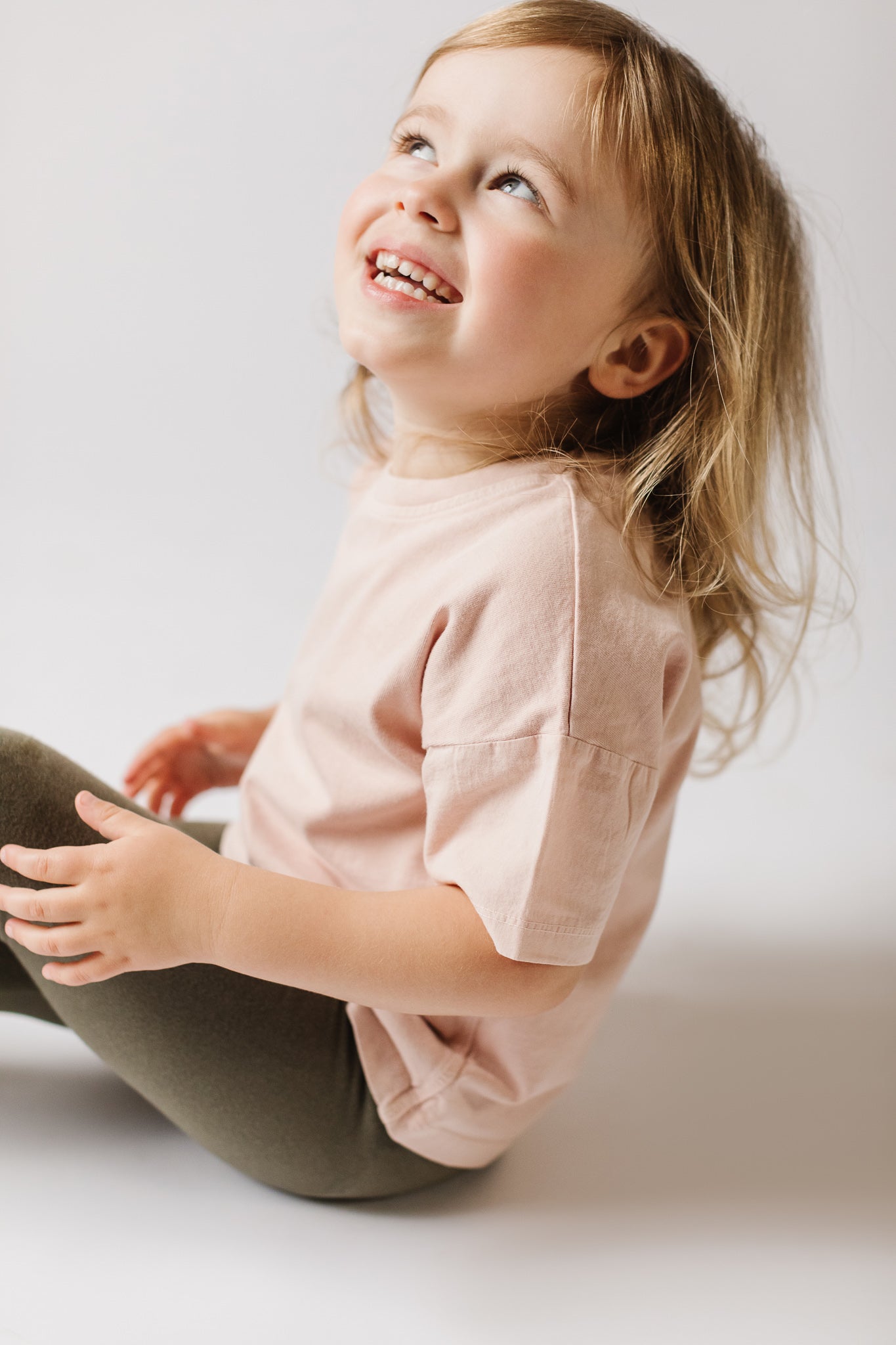 Pehr-Garment Dye T-shirt-Soft Peony-Toddler-2