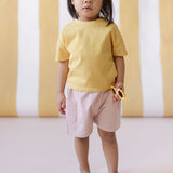Pehr-Garment Dye T-shirt-Soft Marigold-4