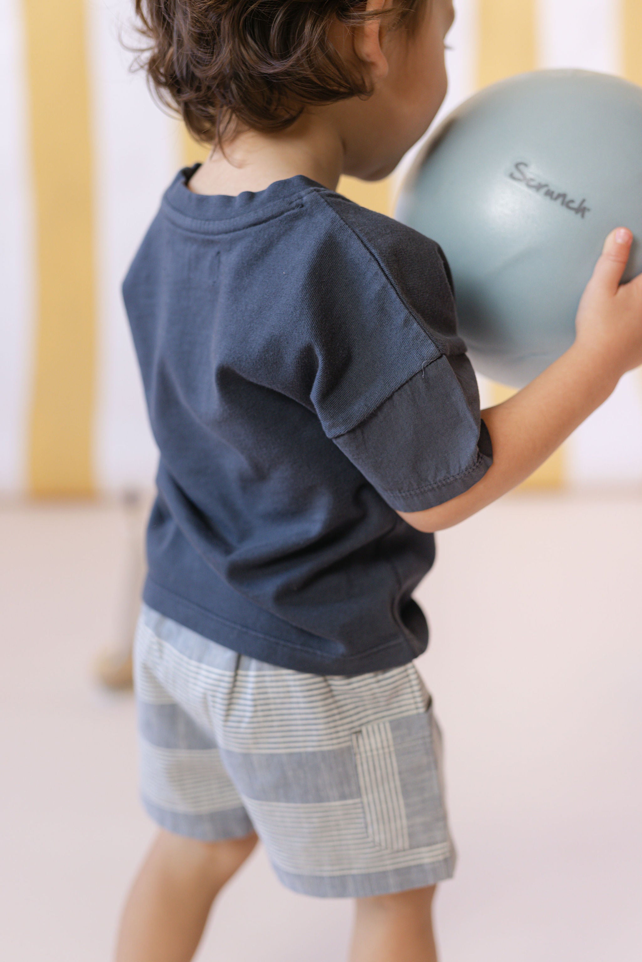 Pehr-Garment Dye T-shirt-Ink Blue-Toddler-3
