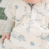 Pehr - Hooded Poncho Towel - Life Aquatic - Baby-2