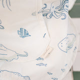 Pehr - Hooded Poncho Towel - Life Aquatic - Baby-4