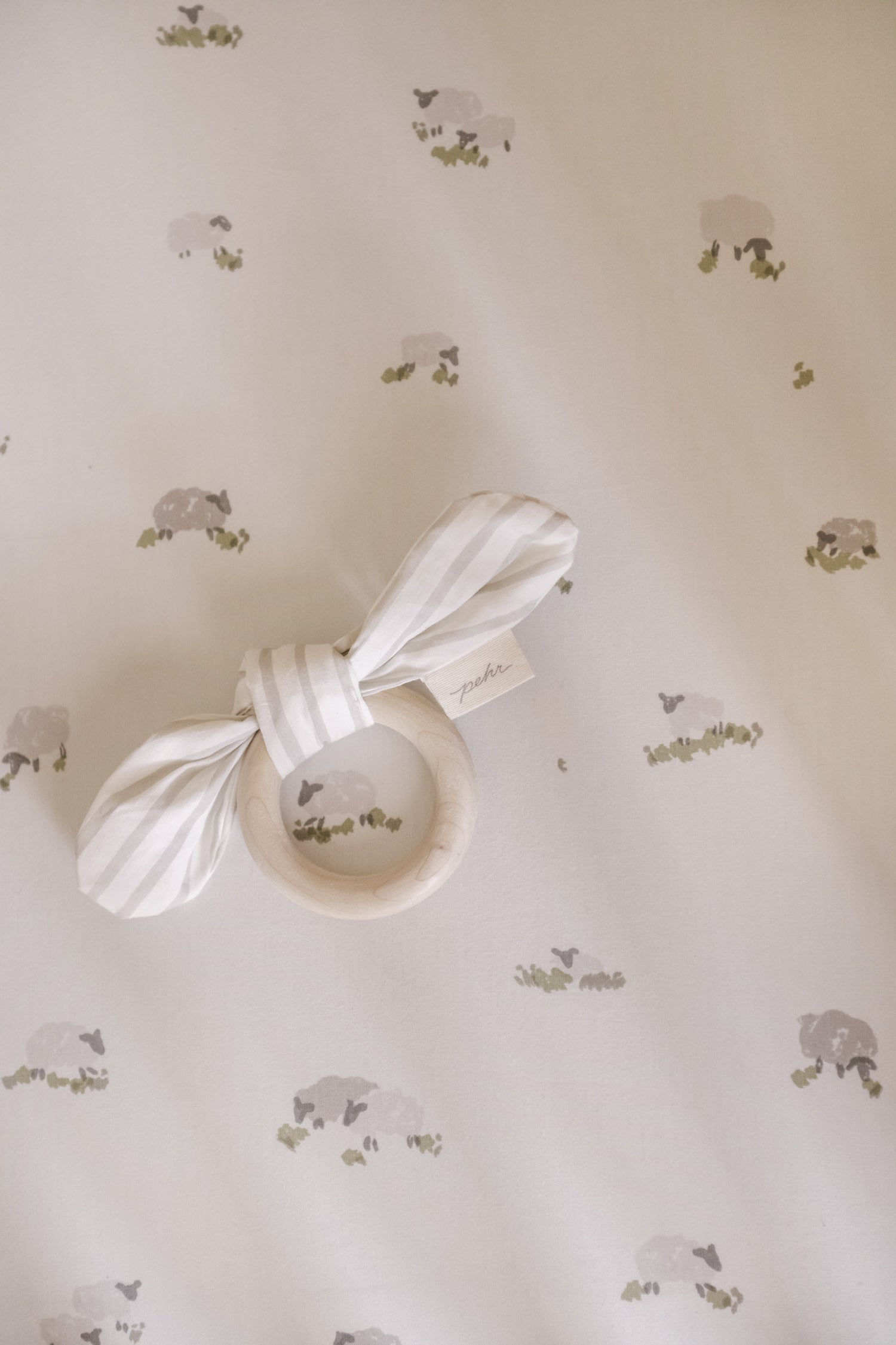 Pehr-Crib Sheet-Baa Baa Sheep-5