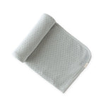 Pehr-Dotty Knit Blanket-Soft Sea-1