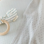 Pehr-Dotty Knit Blanket-Soft Sea-4