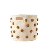 Pehr- Pom Pom Basket Bin-Dijon-1