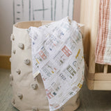 Pom Pom Basket - Hamper Hamper Pehr Canada