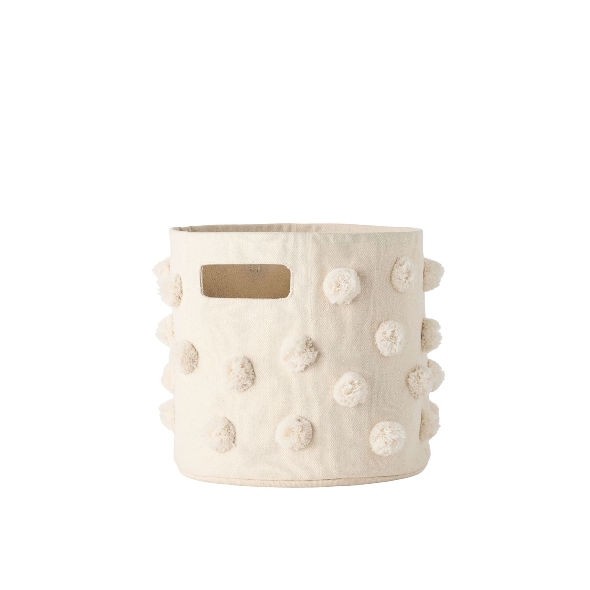 Pehr-Pom Pom Basket-Pint-Natural-1