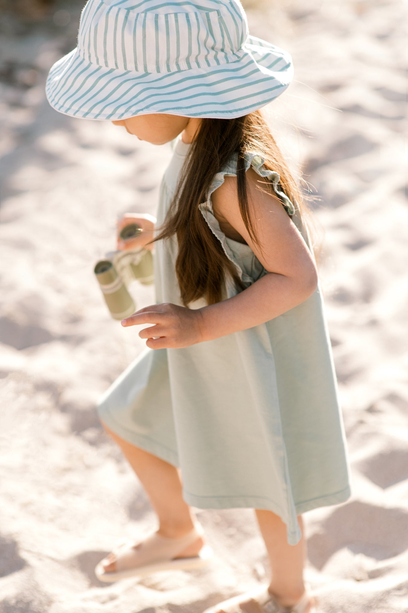 Pehr-Bucket Hat-Stripes Away Sea-Toddler-2