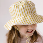 Pehr-Bucket Hat-Stripes Away Marigold-Baby-4
