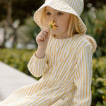 Pehr-Bucket Hat-Stripes Away Marigold-Toddler-2
