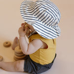Pehr-Bucket Hat-Stripes Away Ink Blue-Baby-5