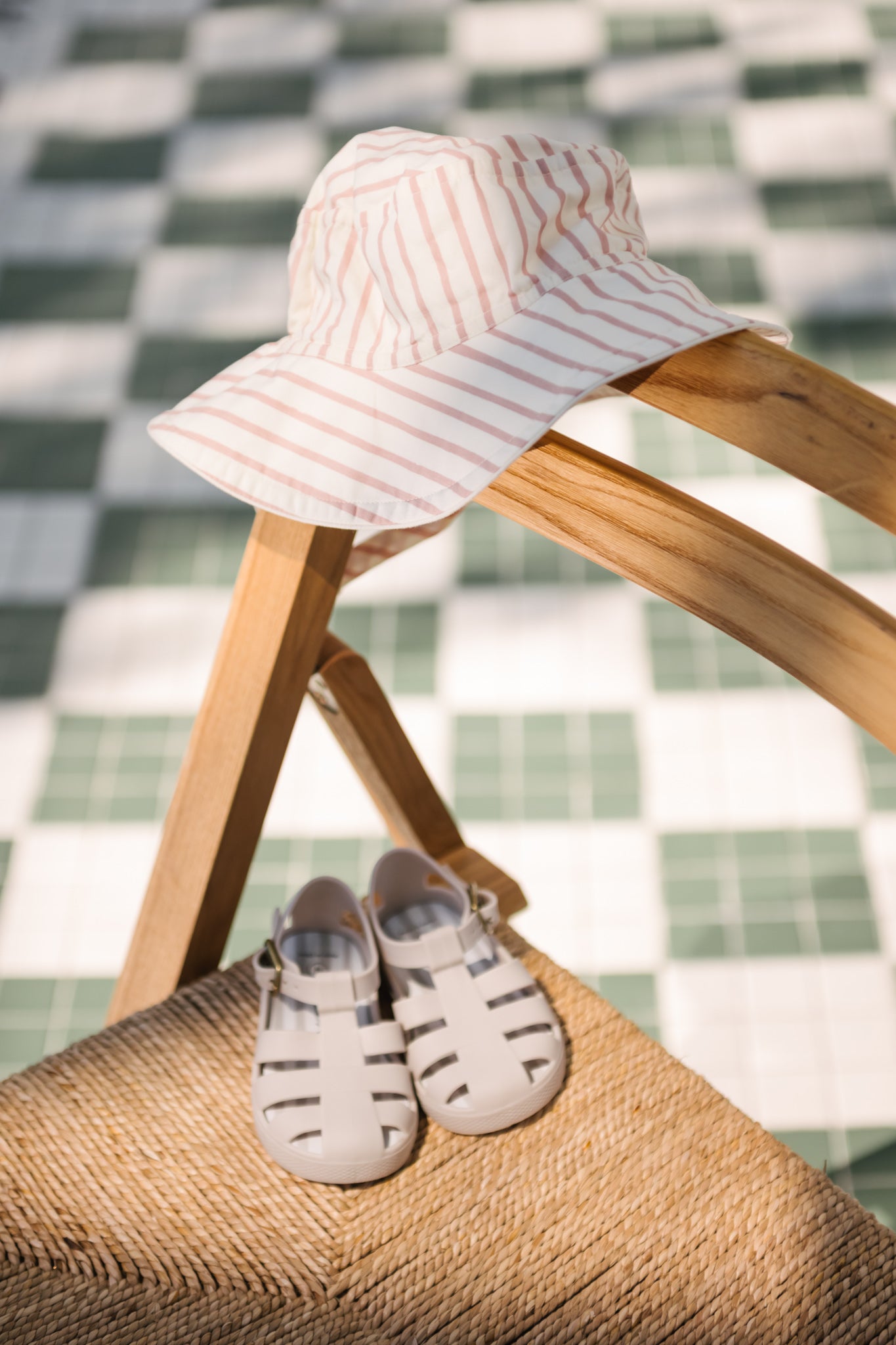 Pehr-Bucket Hat-Stripes Away Peony-Baby-5