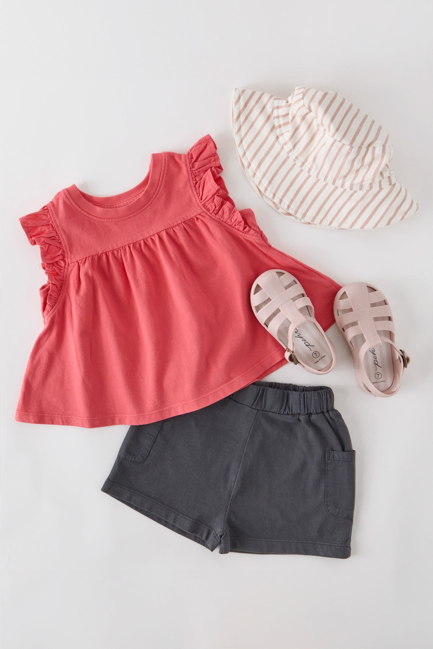 Pehr-Bucket Hat-Stripes Away Peony-Baby-6