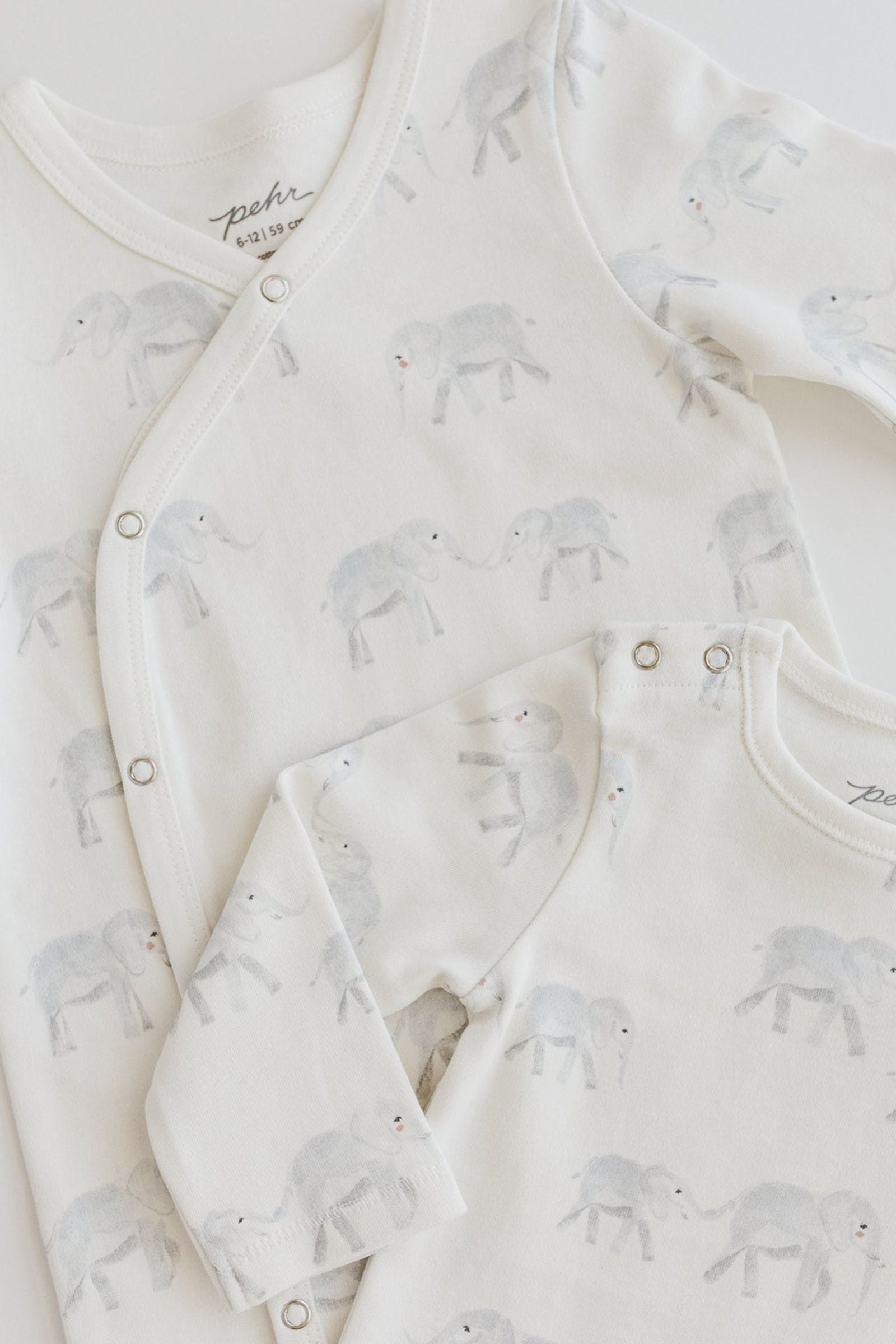 Pehr-Shoulder Snap One Piece-Follow Me Elephant-2