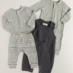 Pehr-French Terry Overalls-Soft Sea-8