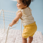 Pehr-Sleeveless Ruffle One-Piece-Stripes Away Marigold-8