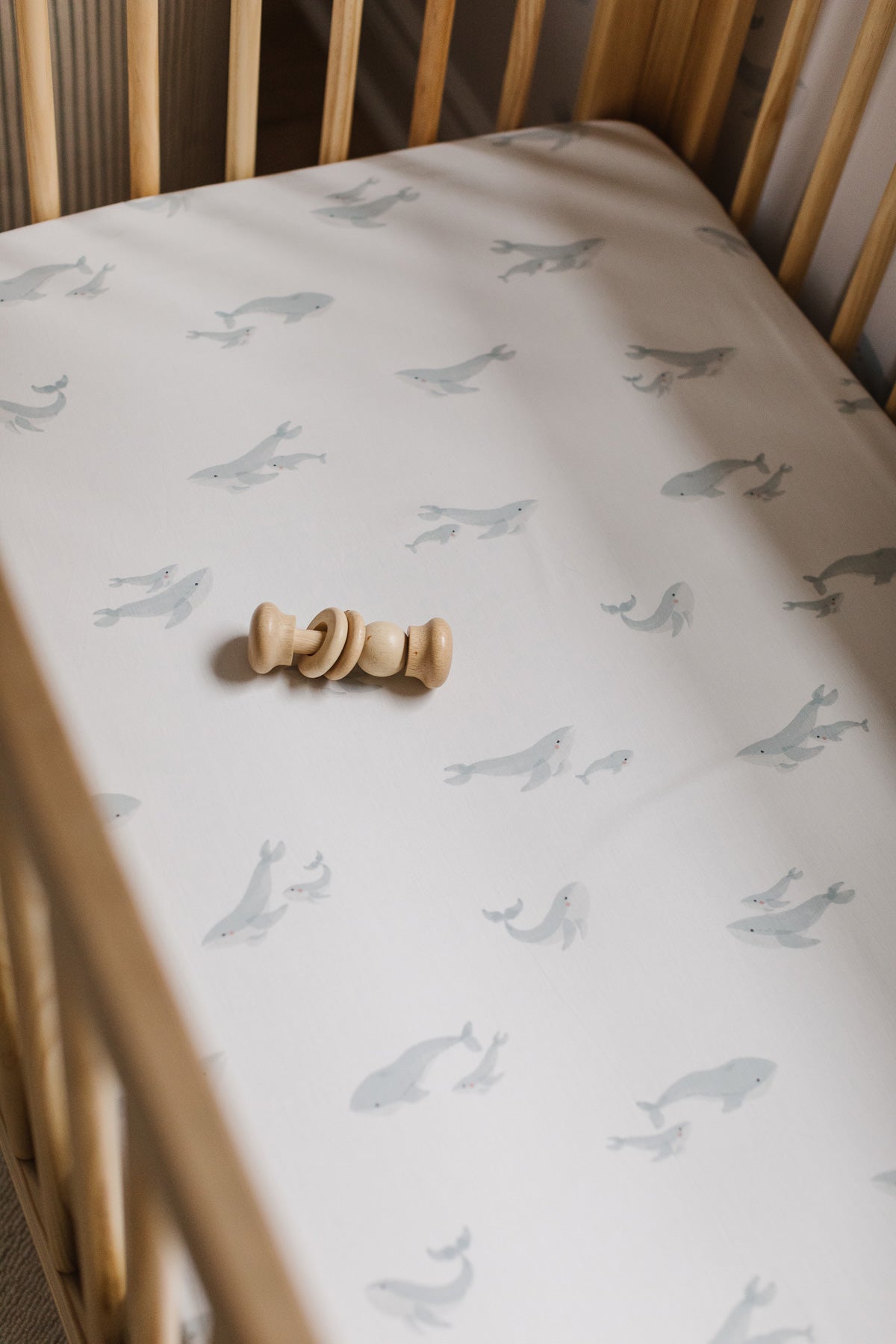 Follow Me Crib Sheet Crib Sheet Pehr
