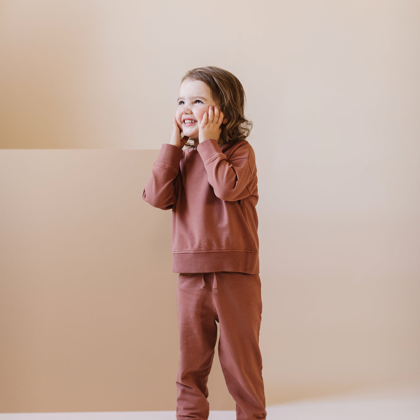 Pehr-French Terry Jogger-Clay-3