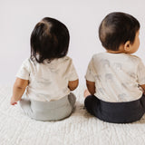 Pehr-Short Sleeve Shoulder Snap One-Piece-Follow Me Whale-5