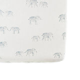 Follow Me Crib Sheet Crib Sheet Pehr Follow Me Elephant