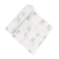 Follow Me Swaddle Swaddle Pehr Follow Me Elephant