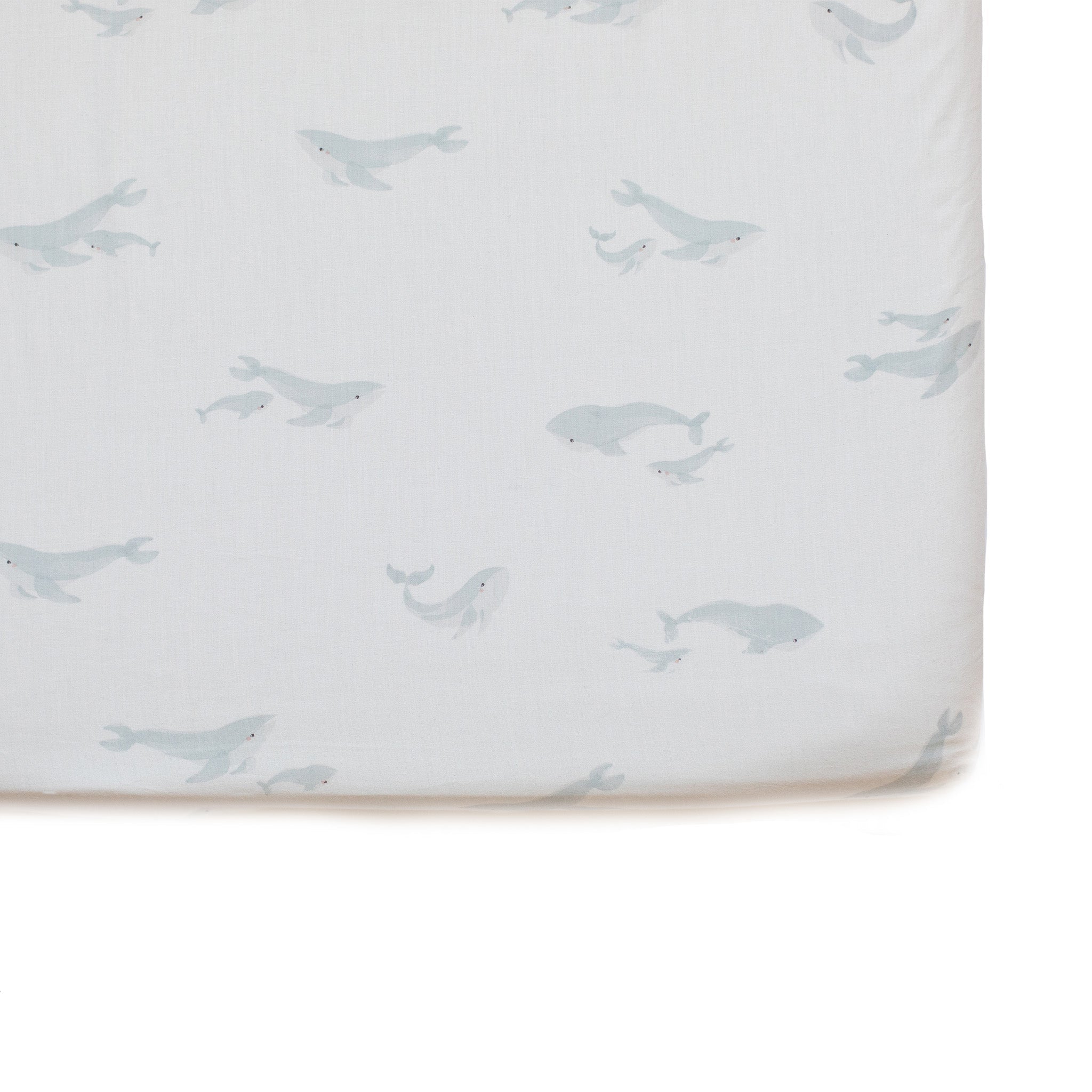 Follow Me Crib Sheet Crib Sheet Pehr Follow Me Whale