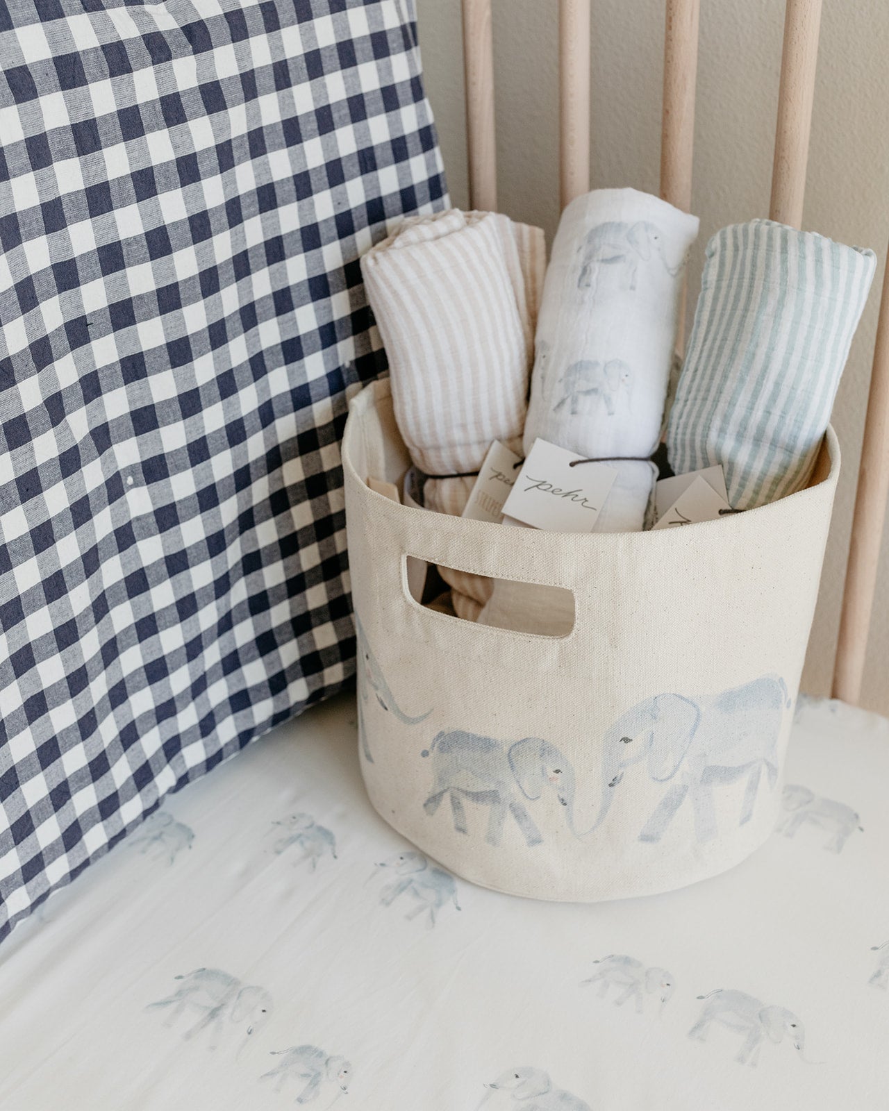 Follow Me Crib Sheet Crib Sheet Pehr